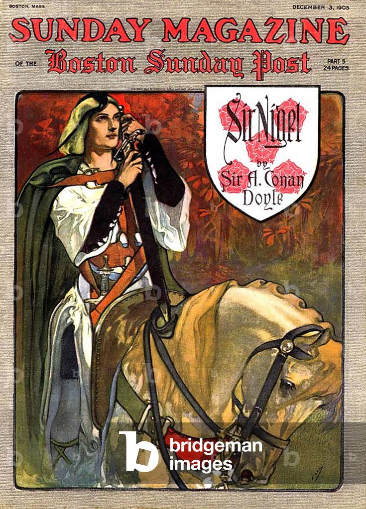 Boston Sunday Post Magazine Cover, USA, 1900s