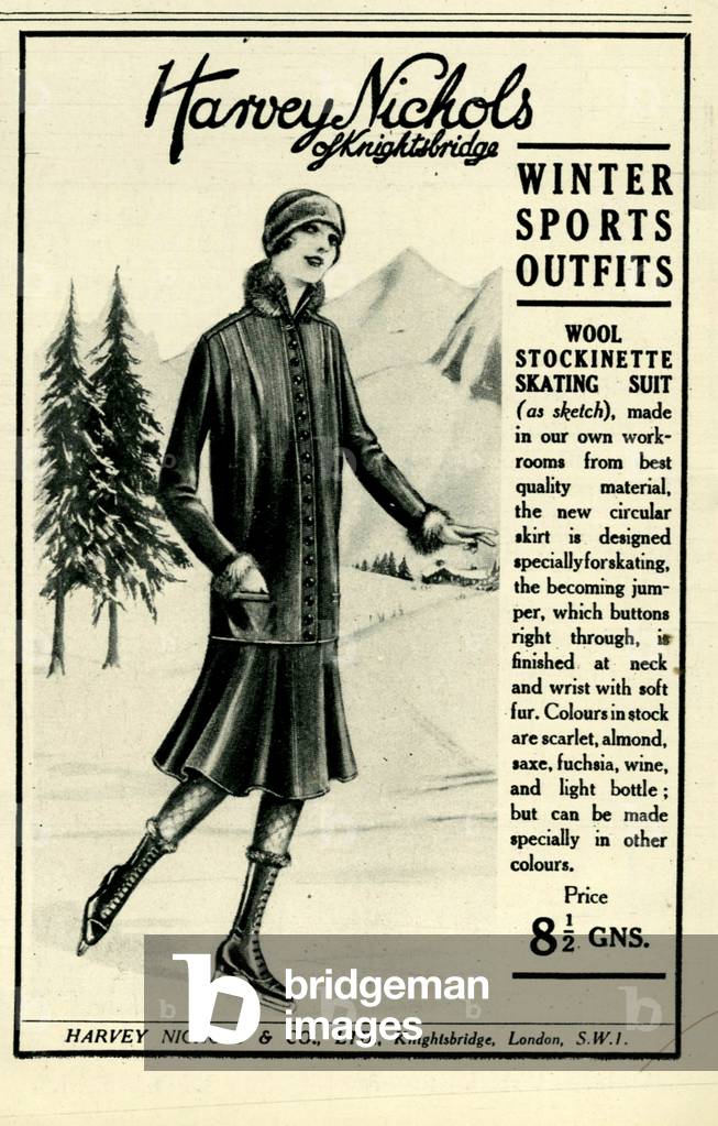 Harvey Nichols Magazine Advert, UK, 1920s