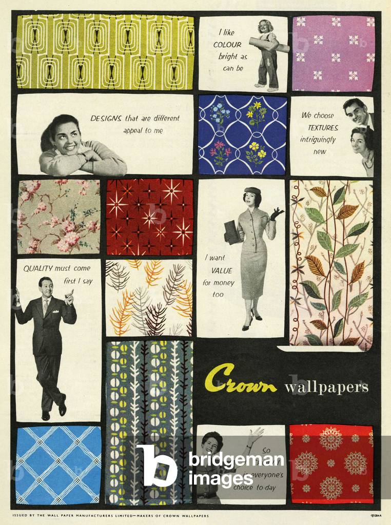 Crown Magazine, advert, UK, 1950s