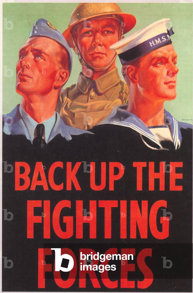 UK Army recruitment, 1940s (poster)