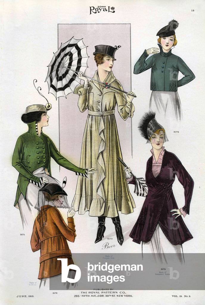 Le Costume Royal, Magazine Plate, USA, 1910s