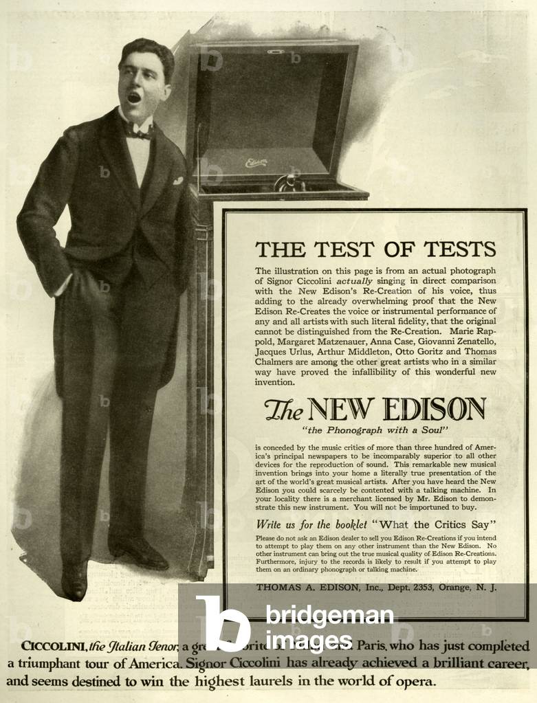 Edison, 1910s