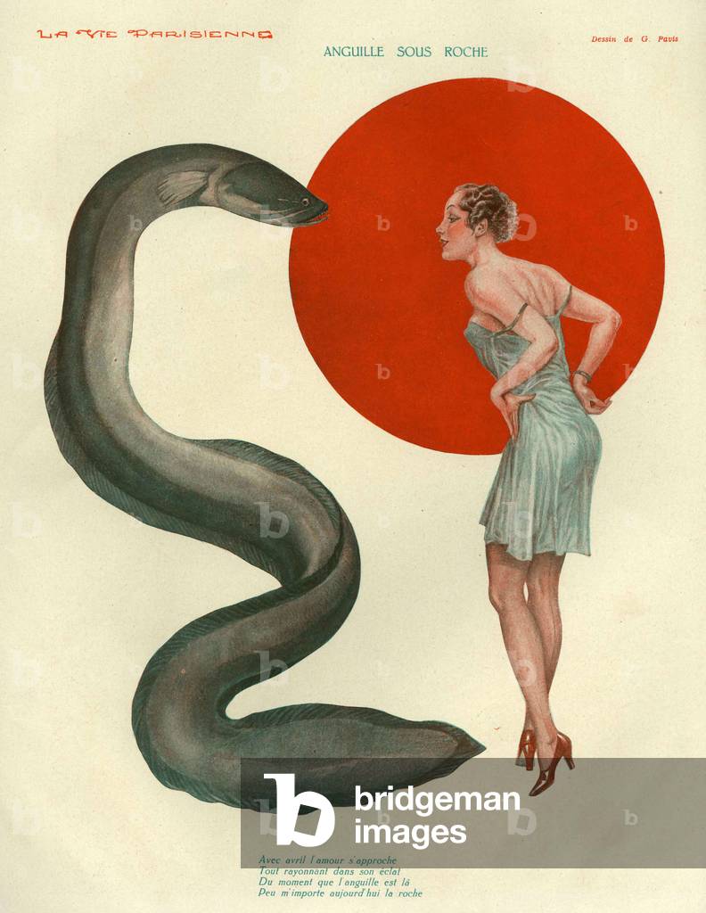 La Vie Parisienne, Magazine Plate, France, 1930s (print)