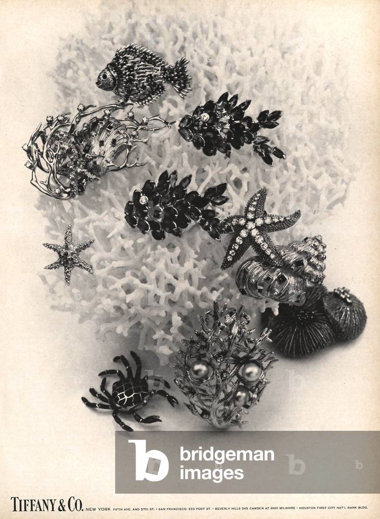 Tiffany & Co Magazine, advert, USA, 1940s