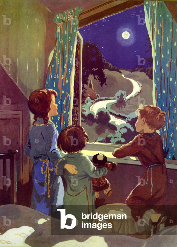 Infant School Illustrations Book Plate, UK, 1950s