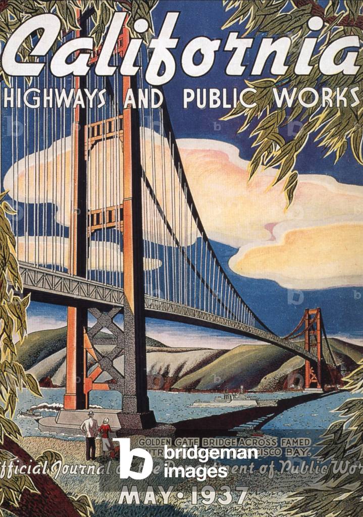 Californian Highways and Public Works Brochure Cover, USA, 1930s