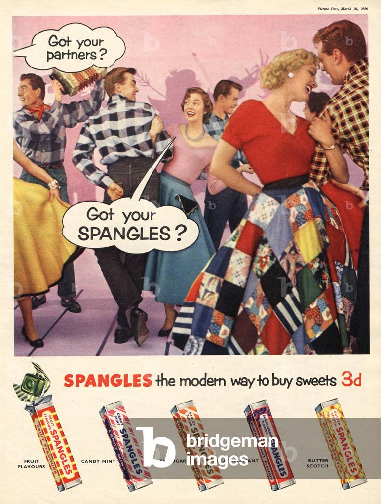 Spangles, 1950s (print)
