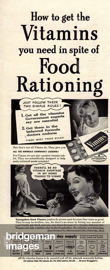 Vitamines, 1940s (print)