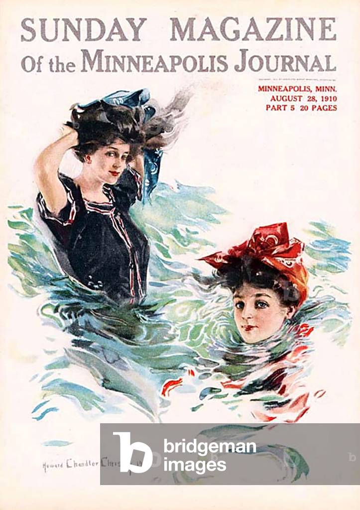 Minneapolis Journal Magazine Cover, USA, 1910s