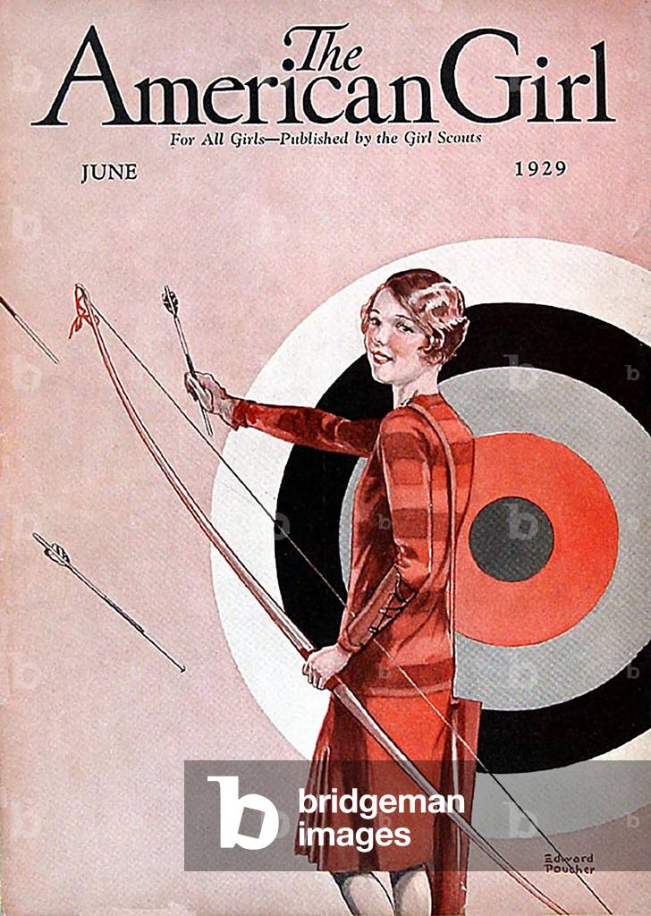 The American Girl Magazine Cover, USA, 1920s