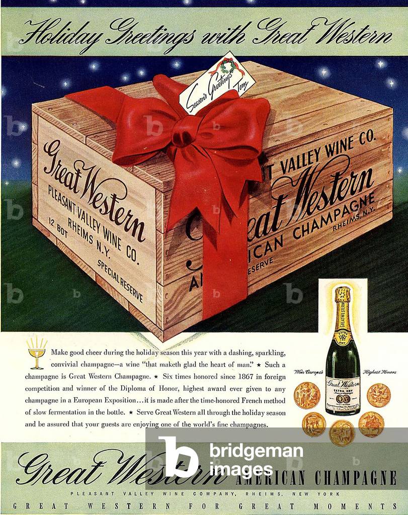 Great Western Magazine Advert, USA, 1930s