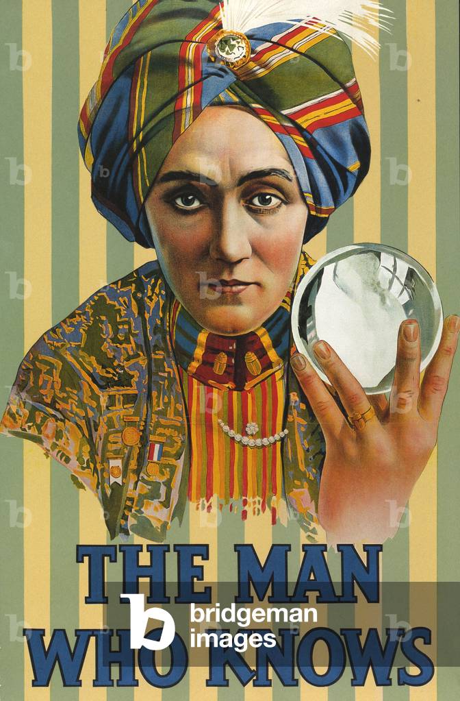 The Man Who Knows Poster, USA, 1920s