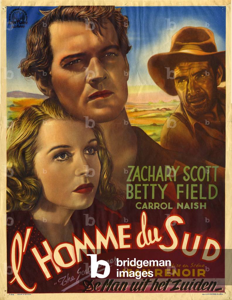 The Southerner Film Poster, France, 1940s