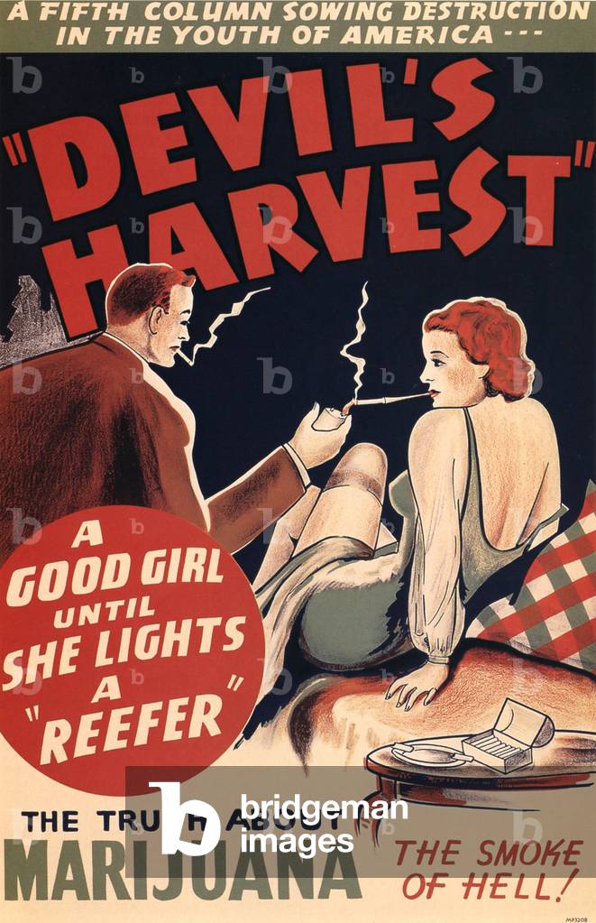 Devil's Harvest, Film poster, USA, 1940s