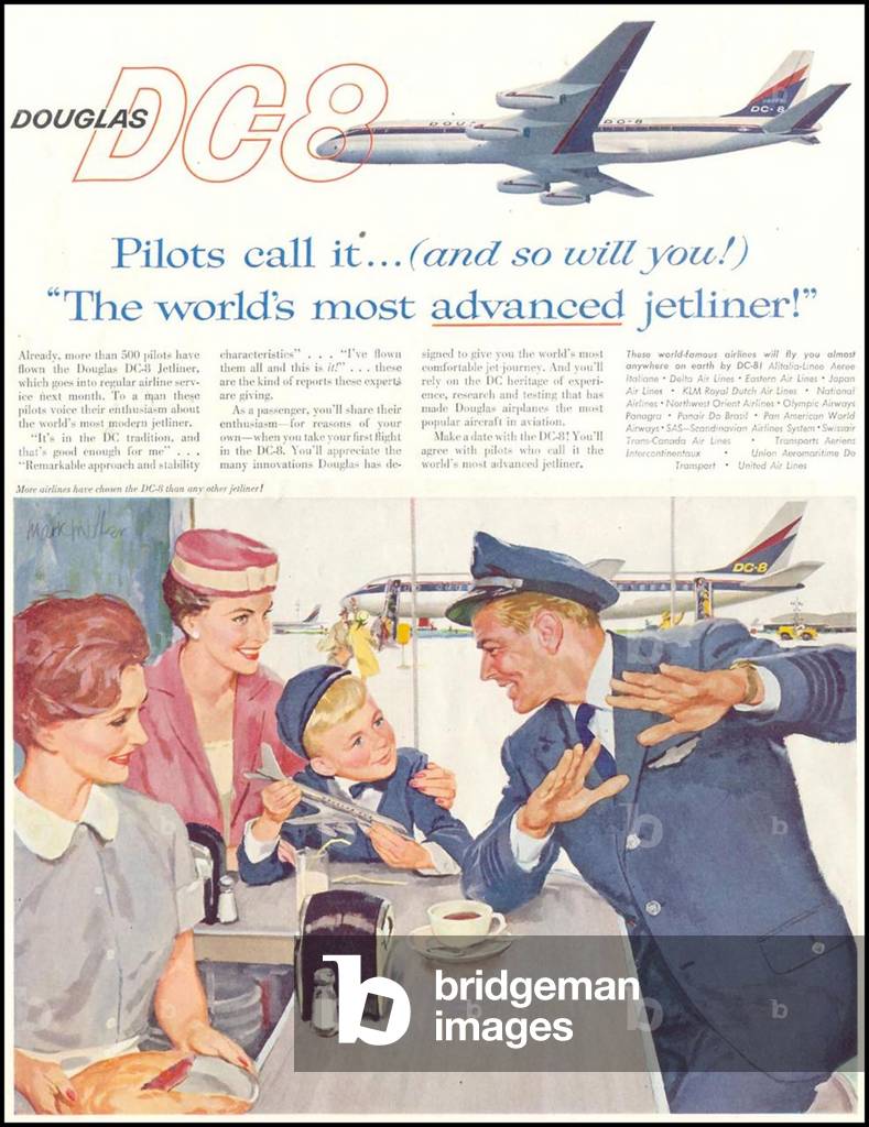 Douglas Magazine Advert, USA, 1950s