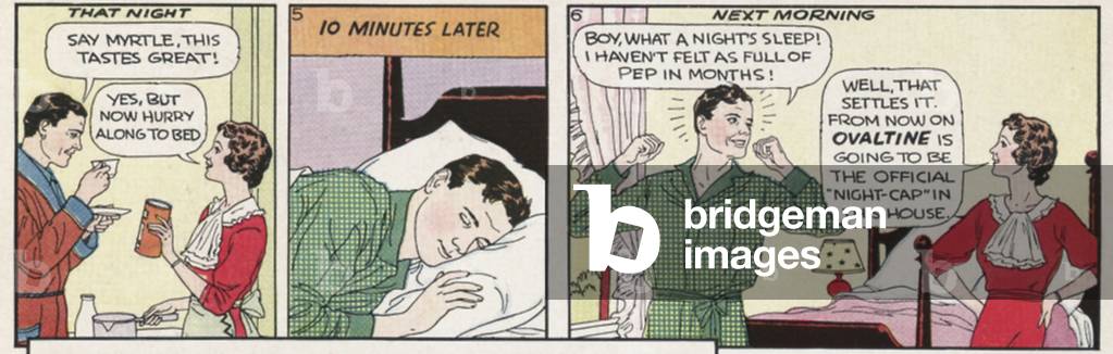 Ovaltine Magazine, advert (detail), USA, 1930s