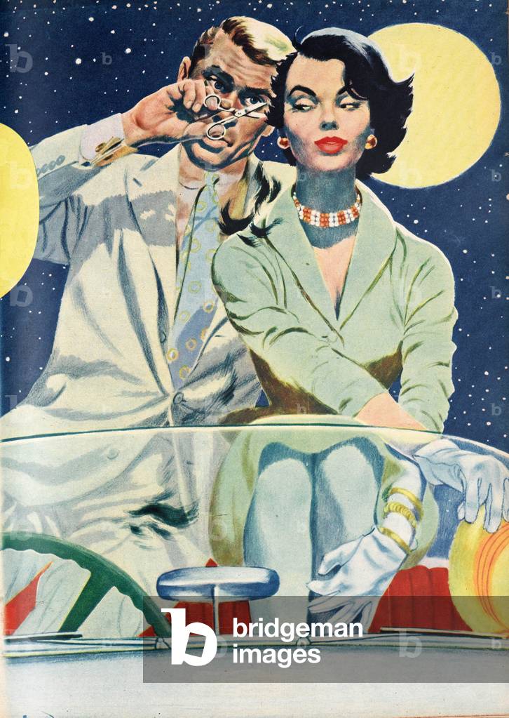 Woman Magazine Plate, UK, 1954