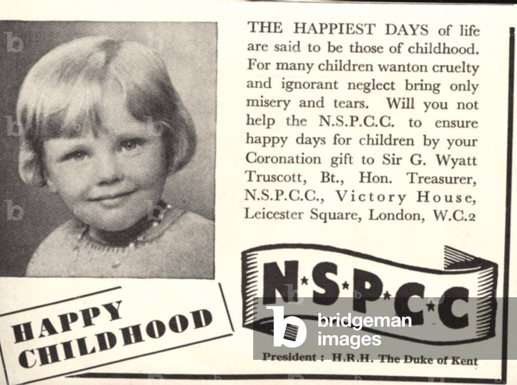 children s nspcc, UK, 1940s, (print)