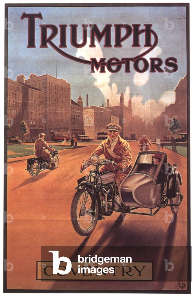 Triumph Magazine, advert, UK, 1920s