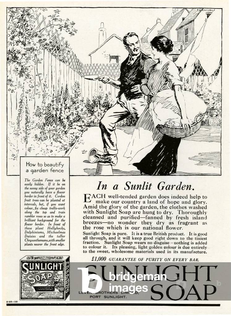 Sunlight Magazine, advert, UK, 1920s