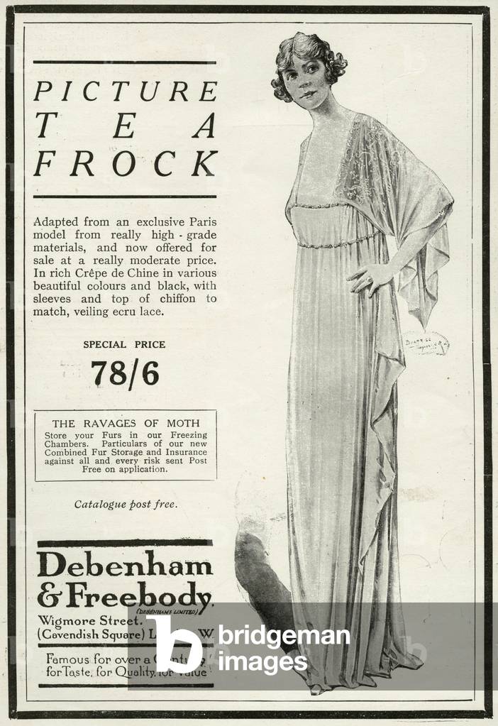 Debenhams Magazine Advert, UK, 1910s