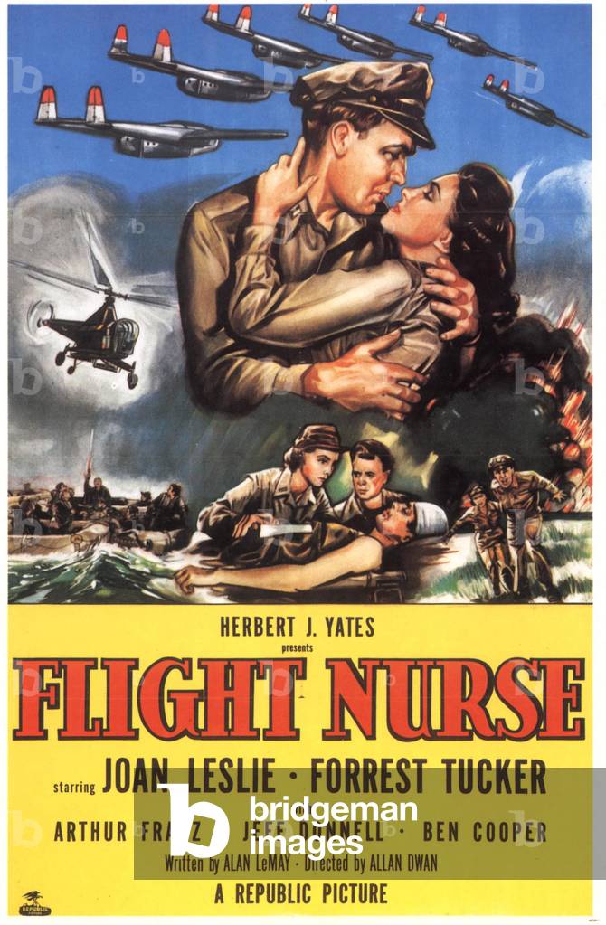 Flight Nurse Film Poster, USA, 1953