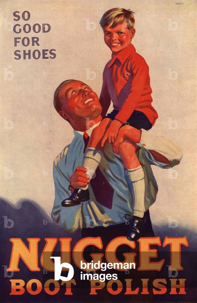 Advert for boots polish, Nugget, 1930s (print)
