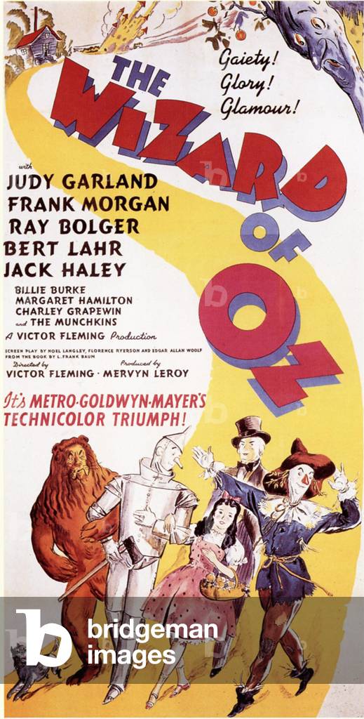 Wizard Of Oz, Film poster, USA, 1930s