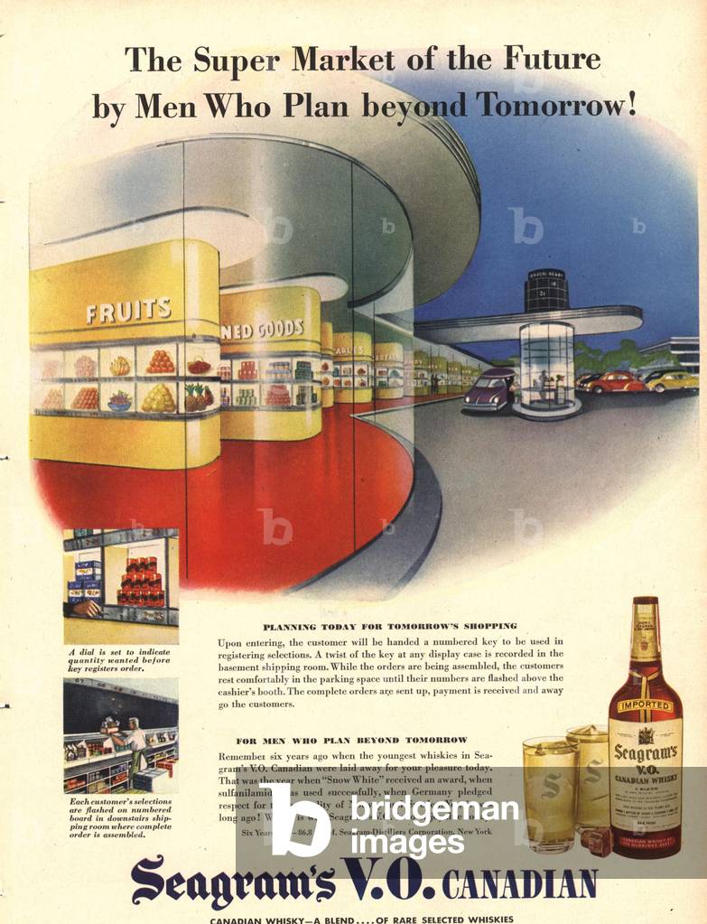 Seagram s, 1940s (print)