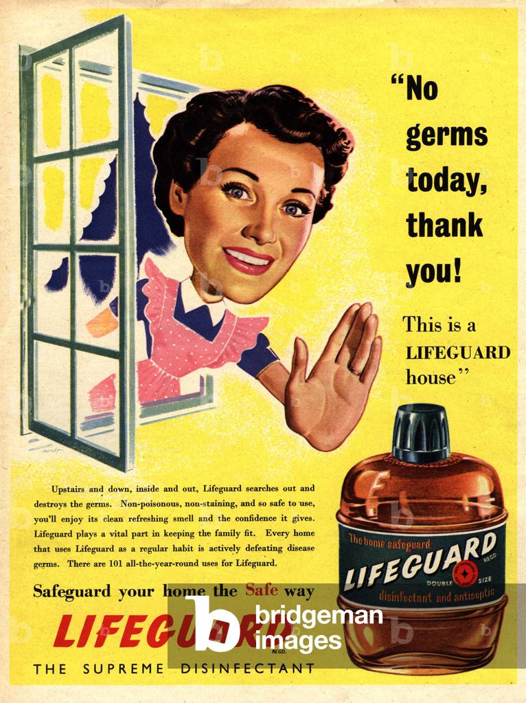 Lifeguard Magazine, advert, UK, 1951