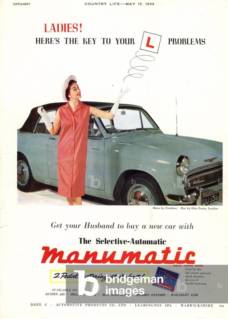 Manumatic Car, 1958