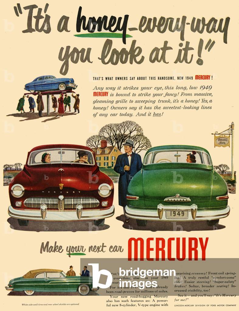 Mercury, 1940s (print)