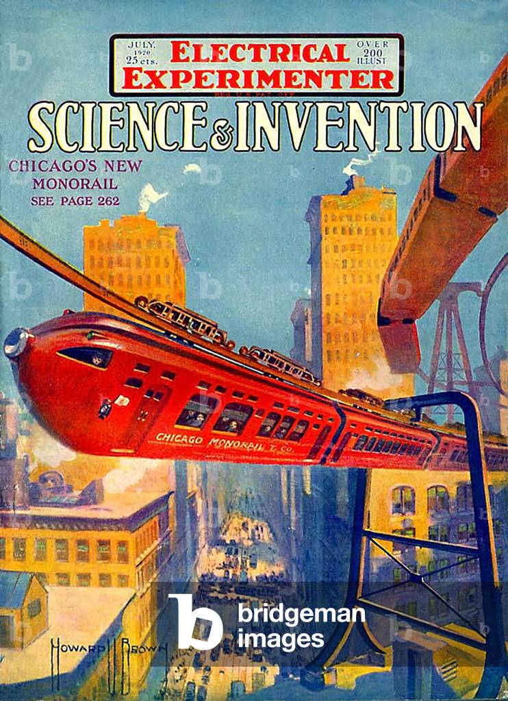The Electrical Experimenter Magazine Cover, USA, 1920s