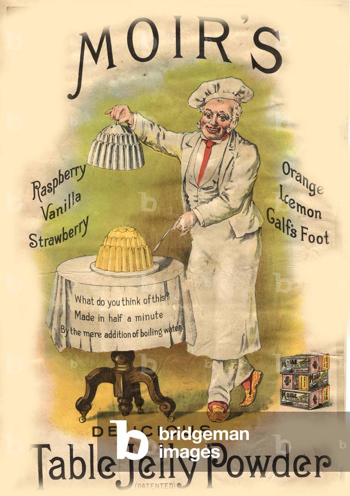 Moirs Magazine, advert, UK, 1890s