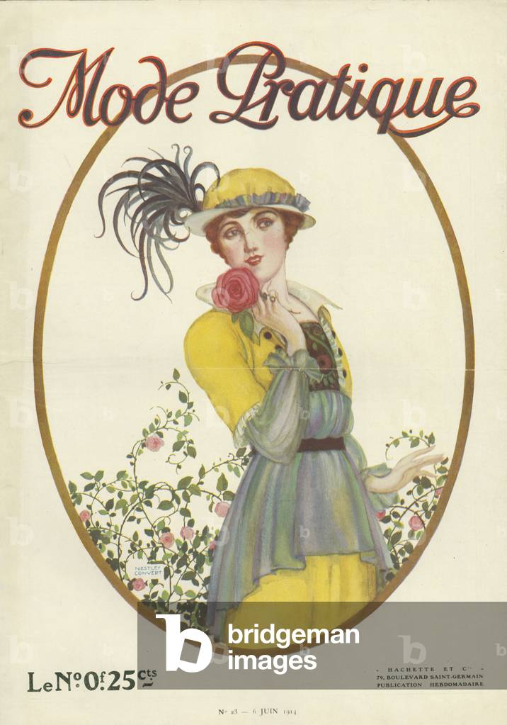Mode Pratique Magazine Cover, France, 1910s