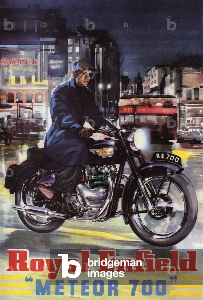 Royal Enfield Magazine Advert, UK, 1950s