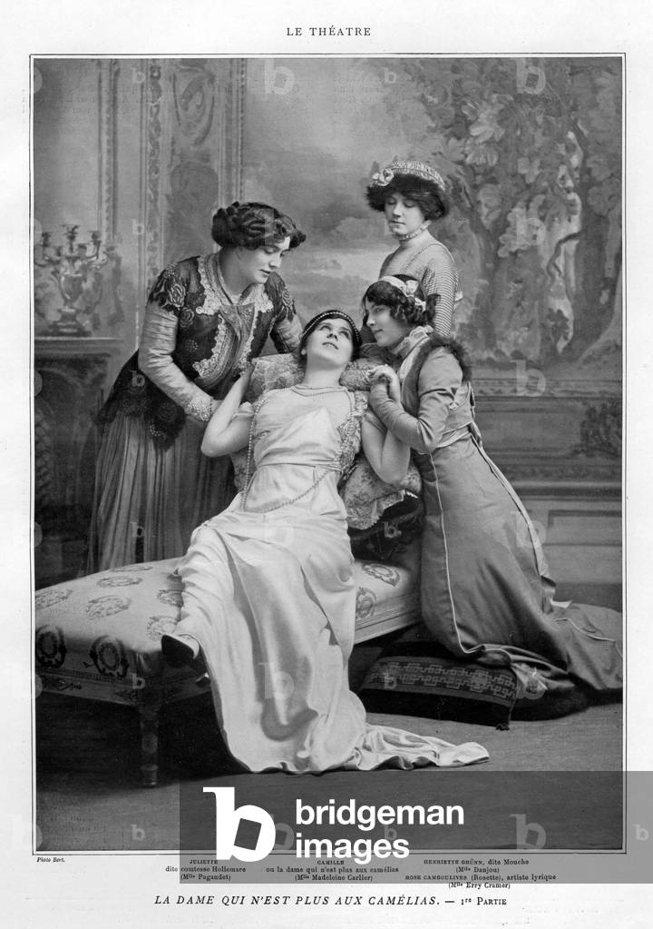 Le Theatre, Magazine Plate, France, 1900s