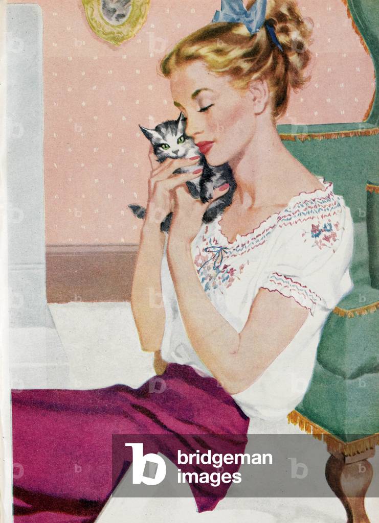 Womans Journal Magazine Plate, UK, 1951