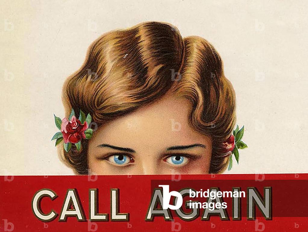 Call Again Magazine Plate, USA, 1920s
