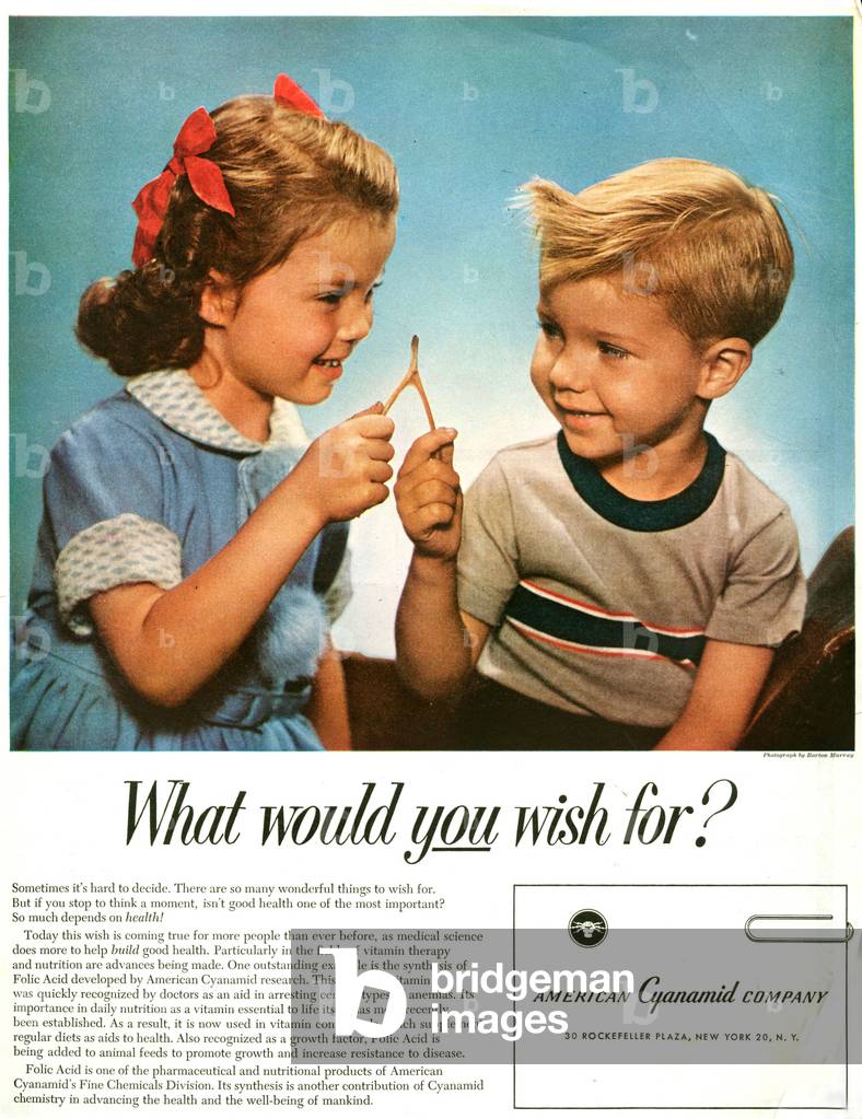 American Cyanamid Company Magazine Advert, USA, 1950s
