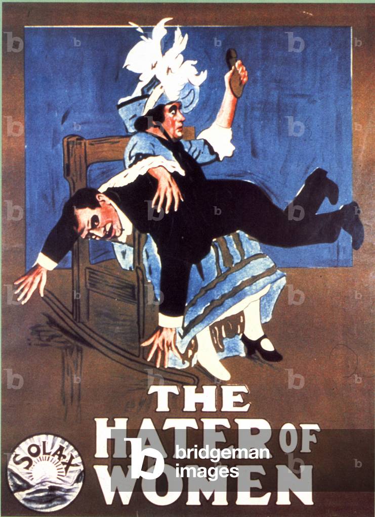 The Hater Of Women Film Poster, USA, 1910s
