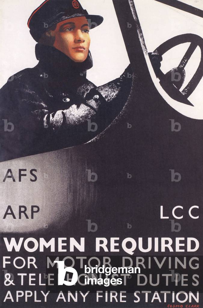 Women Required for Work, poster, UK, 1940s