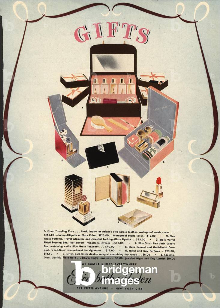 Elizabeth Arden, 1940s (print)