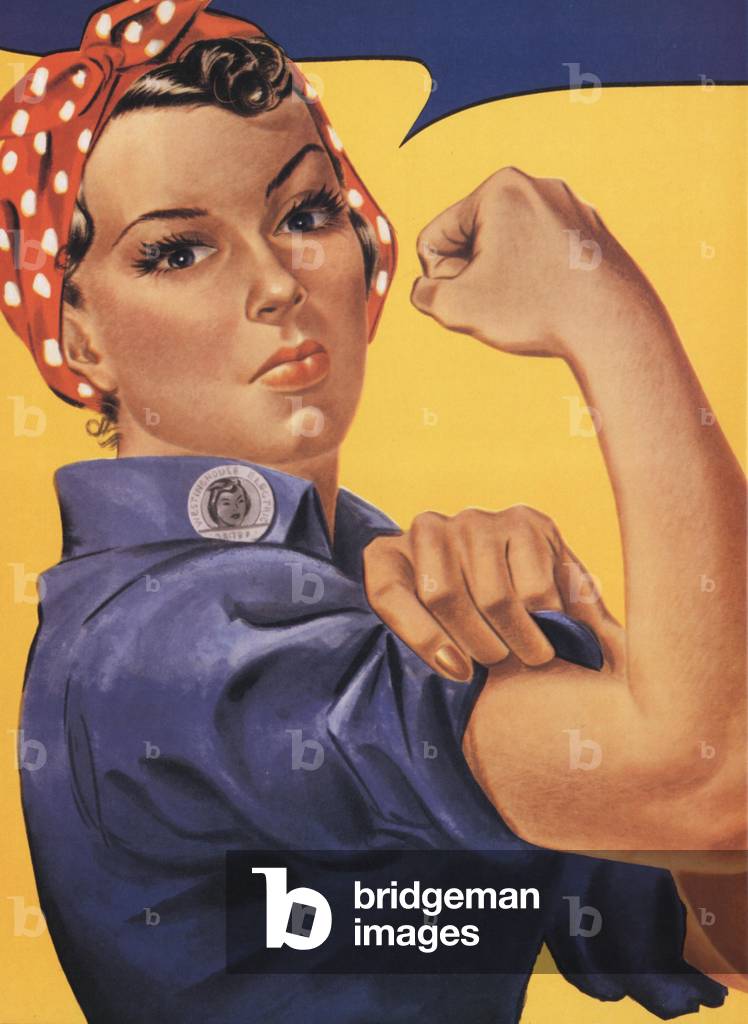 Rosie the Riveter Poster, USA, 1940s