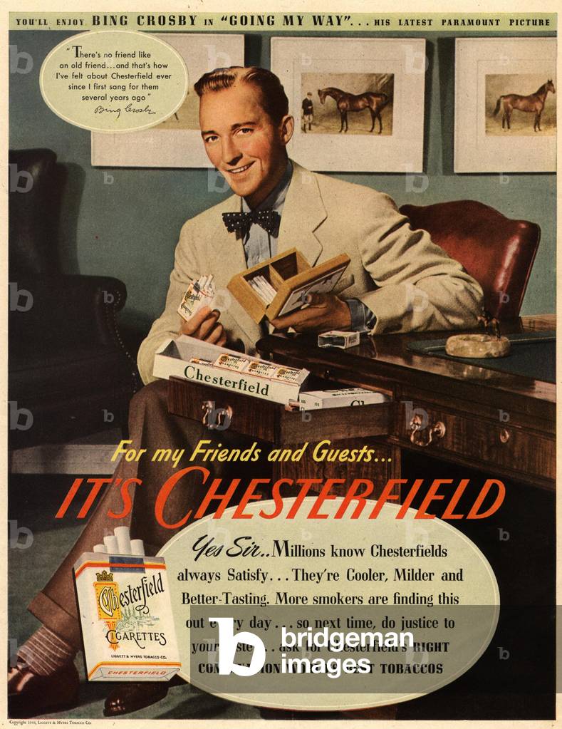 Bing Crosby, 1940s (print)