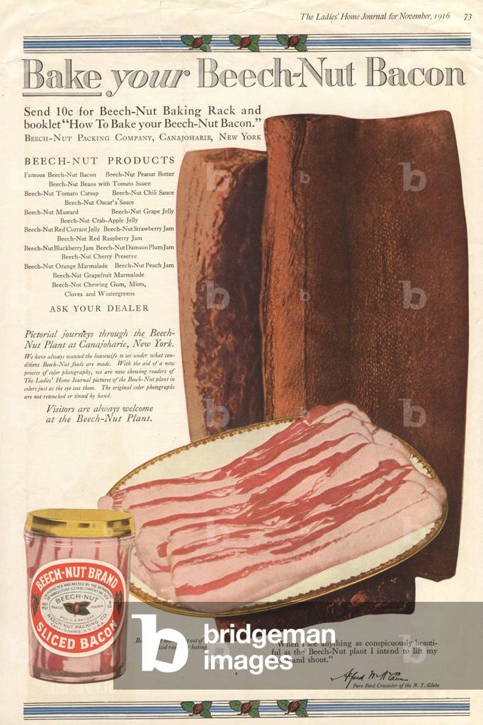 Beech-Nut Magazine, advert, USA, 1910s