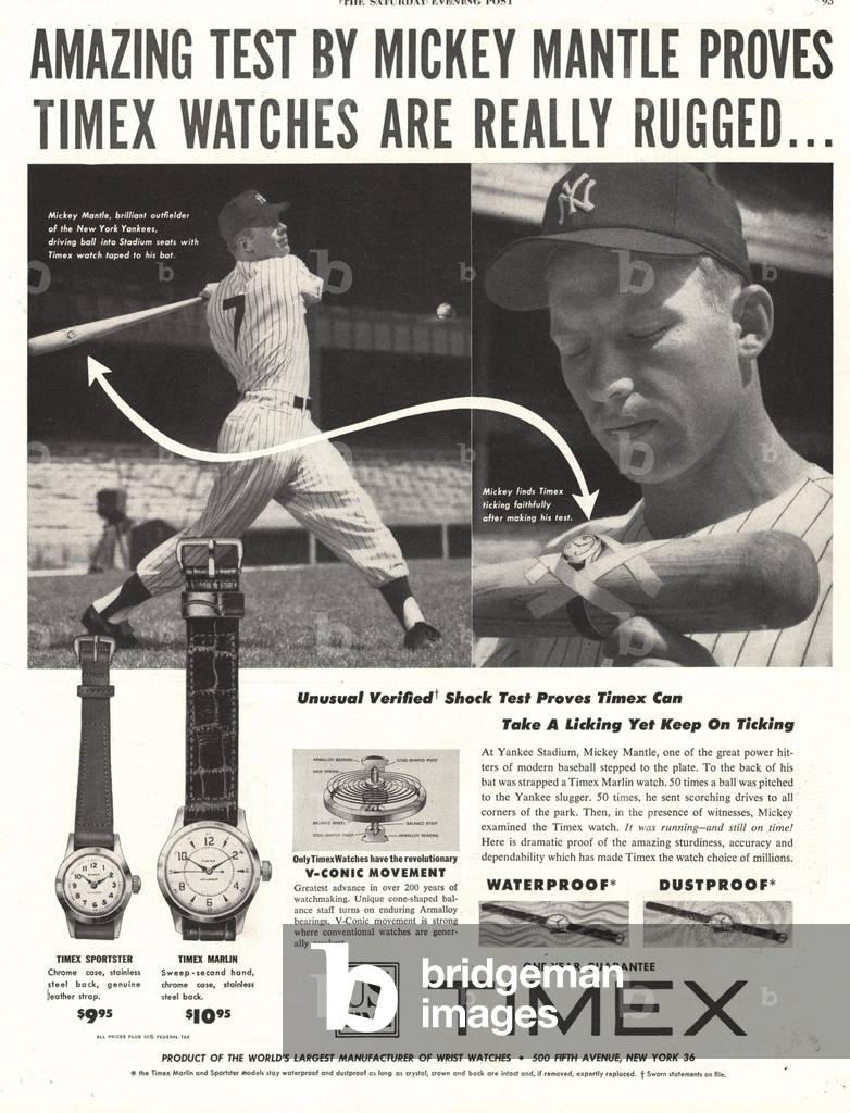 Timex, 1940s (print)