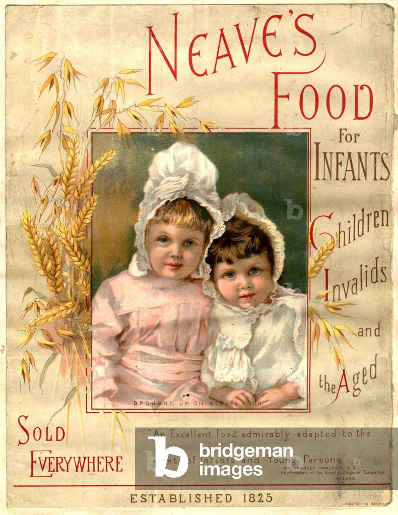 Neave's Baby Food Magazine, advert, UK, 1890s