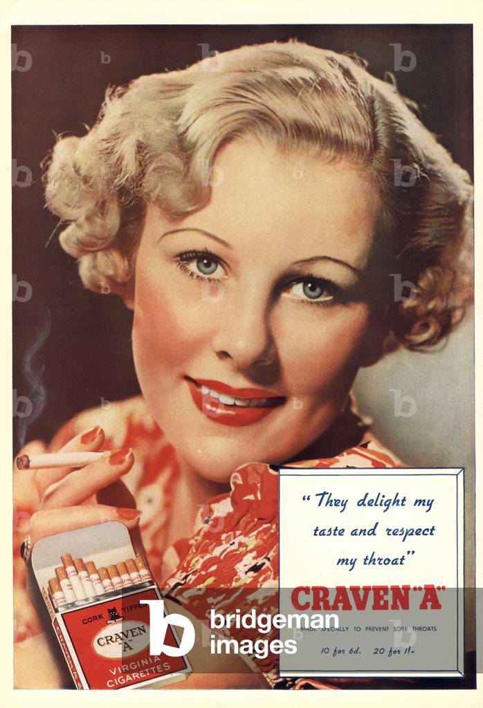 Craven A Magazine, advert, UK, 1930s