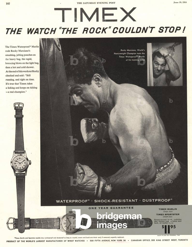 Timex Magazine, advert, USA, 1940s